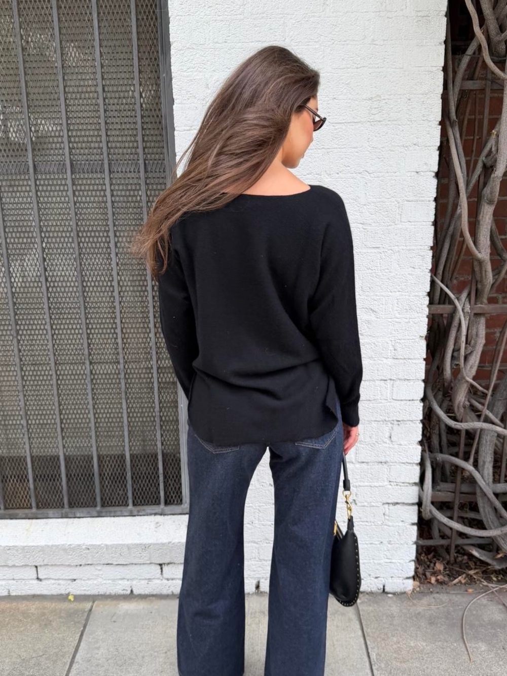Charter club luxury Black cashmere sweater Size M / in great condition - Picture 3 of 5